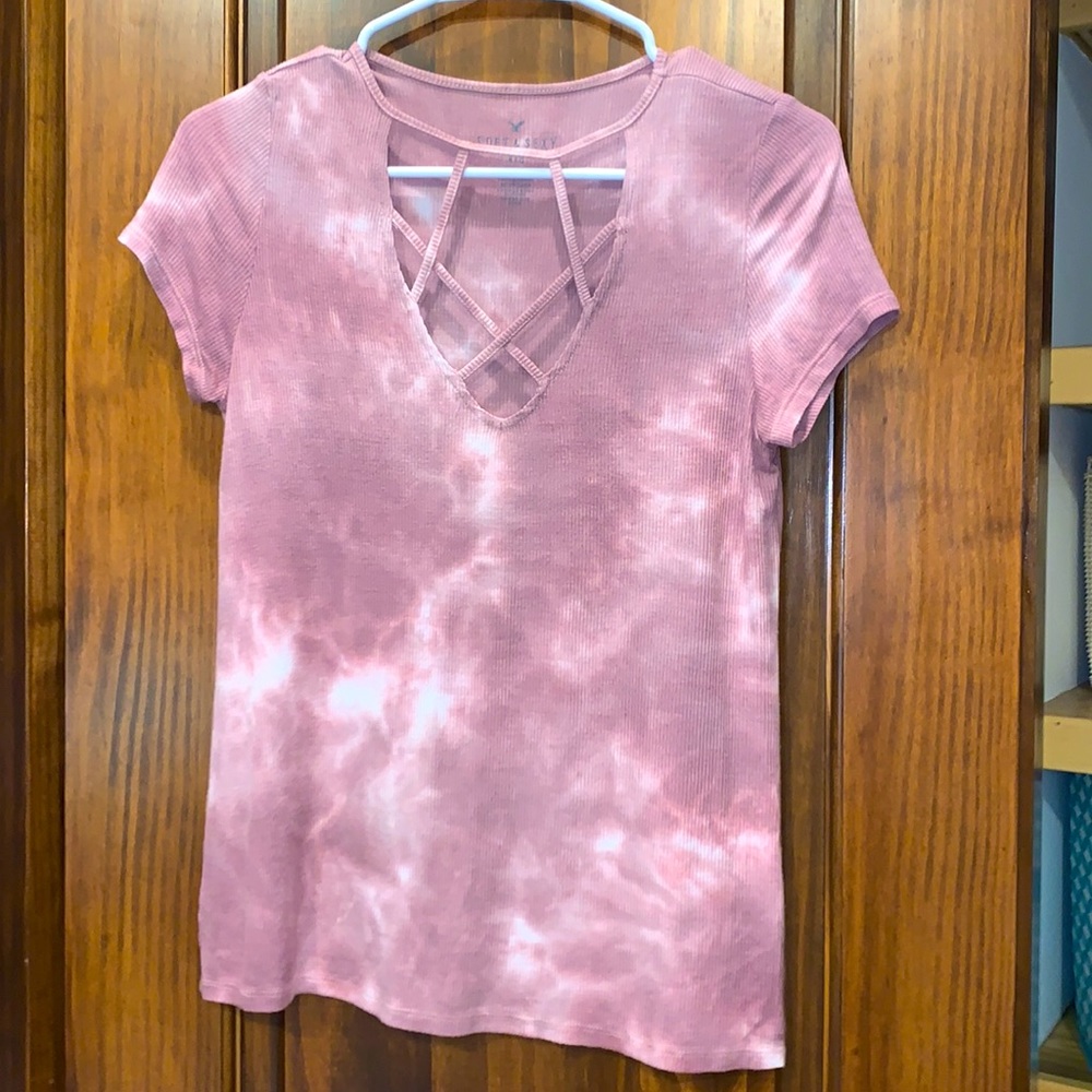 american eagle soft&sexy ribbed shirt